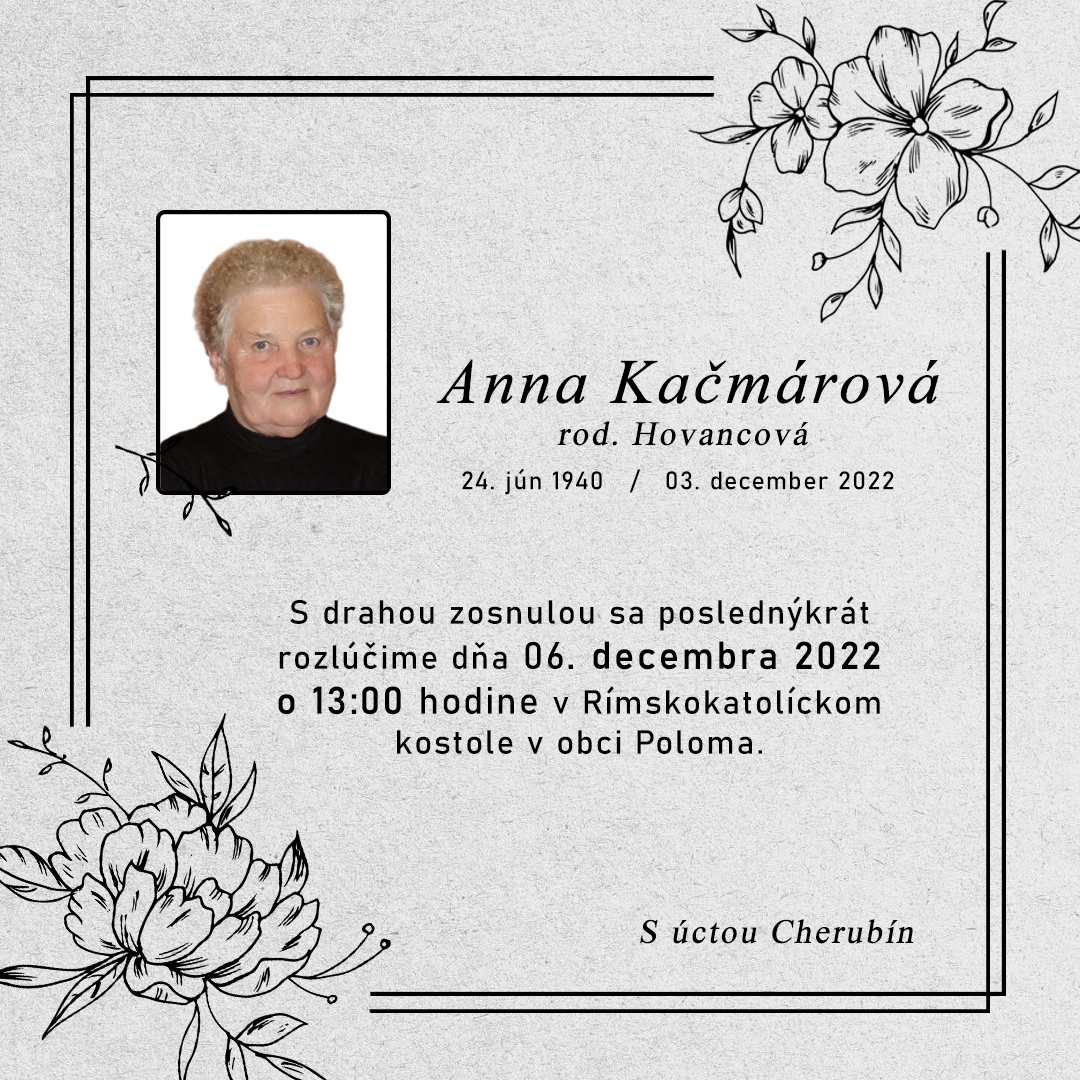 Anna Kačmárová